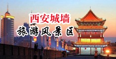 男人抽插女人BB视频中国陕西-西安城墙旅游风景区